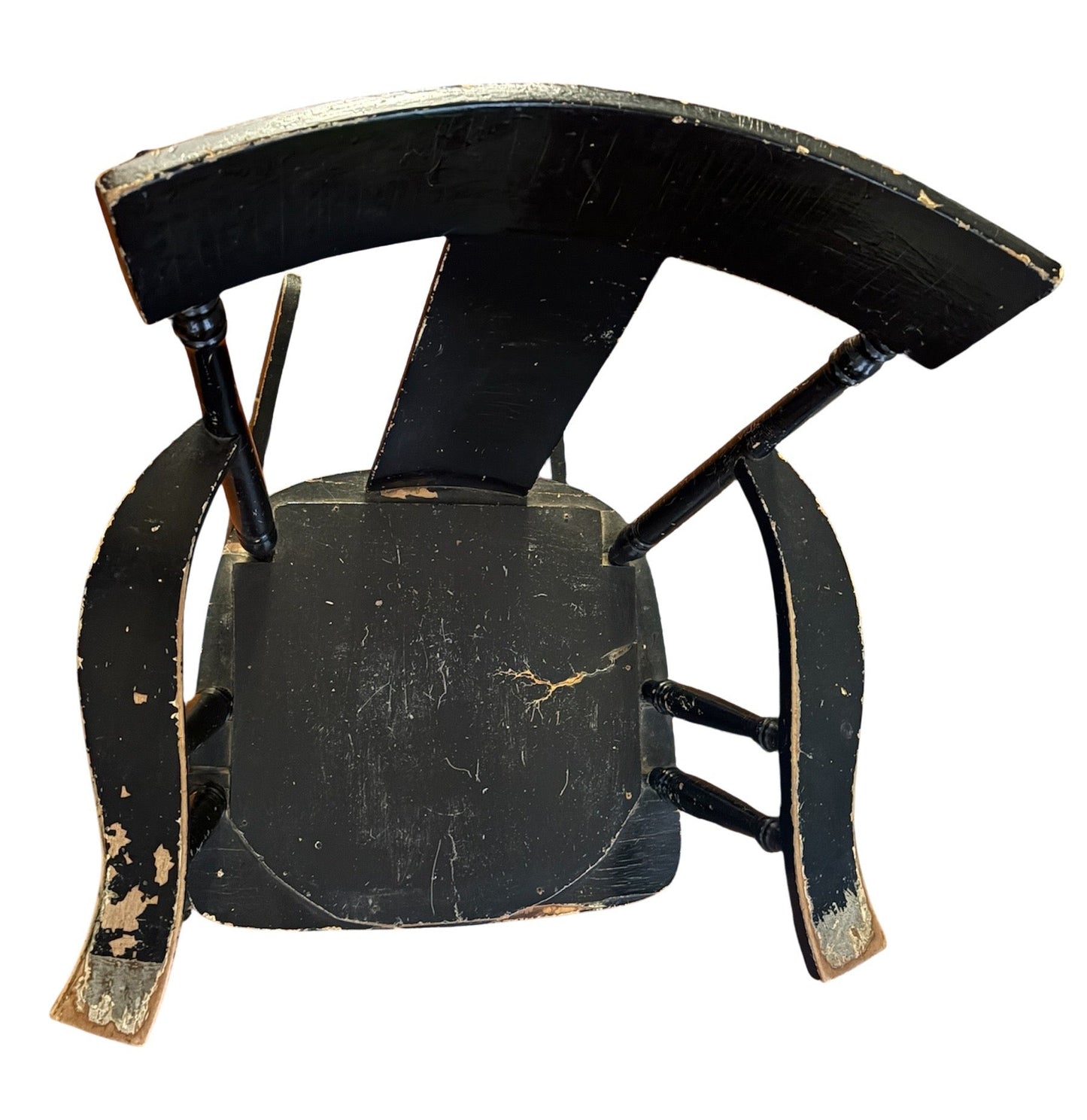 Mid-19th Century American Painted Rocking Chair, c.1850