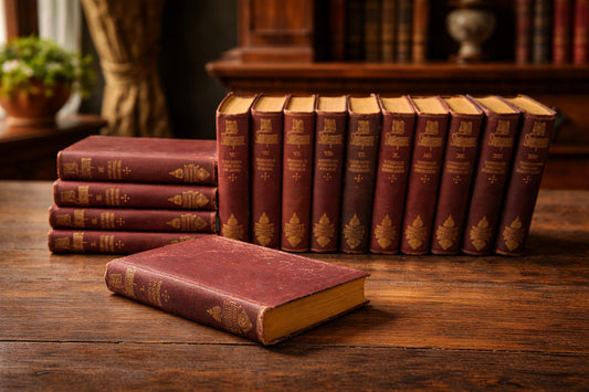 Shakespeare’s Handy-Volume Edition George Routledge & Sons, c. 1890–1910 Complete 13-Volume Antique Set