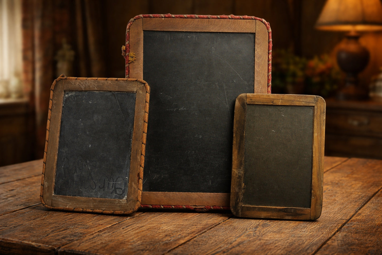Vintage Schoolhouse Writing Slates – Early 1900s Classroom Set