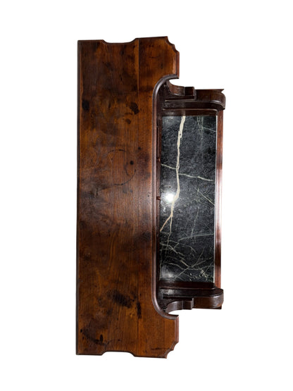 Converted Victorian Pump Organ Desk with Marble Writing Surface (c.1880)