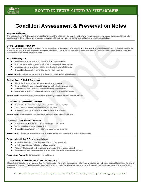 Tier Two: Professional Valuation Packet