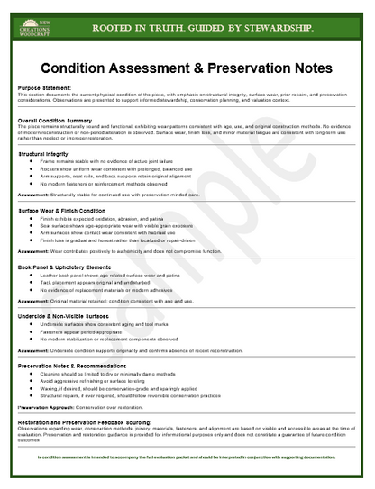 Tier Two: Professional Valuation Packet