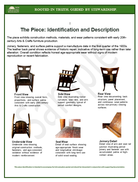 Tier Two: Professional Valuation Packet