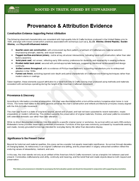 Tier Two: Professional Valuation Packet
