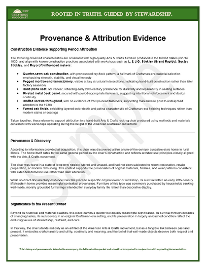 Tier Two: Professional Valuation Packet
