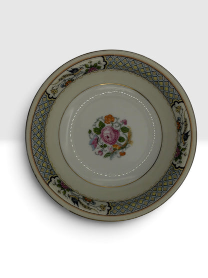 Vintage Bohemia Ceramic Works 2163 Berry Bowl 5.25” Czechoslovakia - Chip