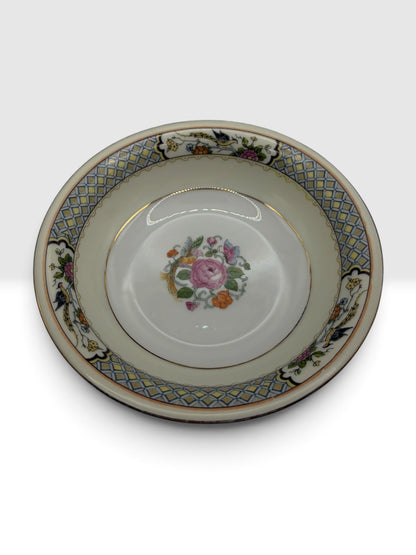 Vintage Bohemia Ceramic Works 2163 Berry Bowl 5.25” Czechoslovakia - Chip
