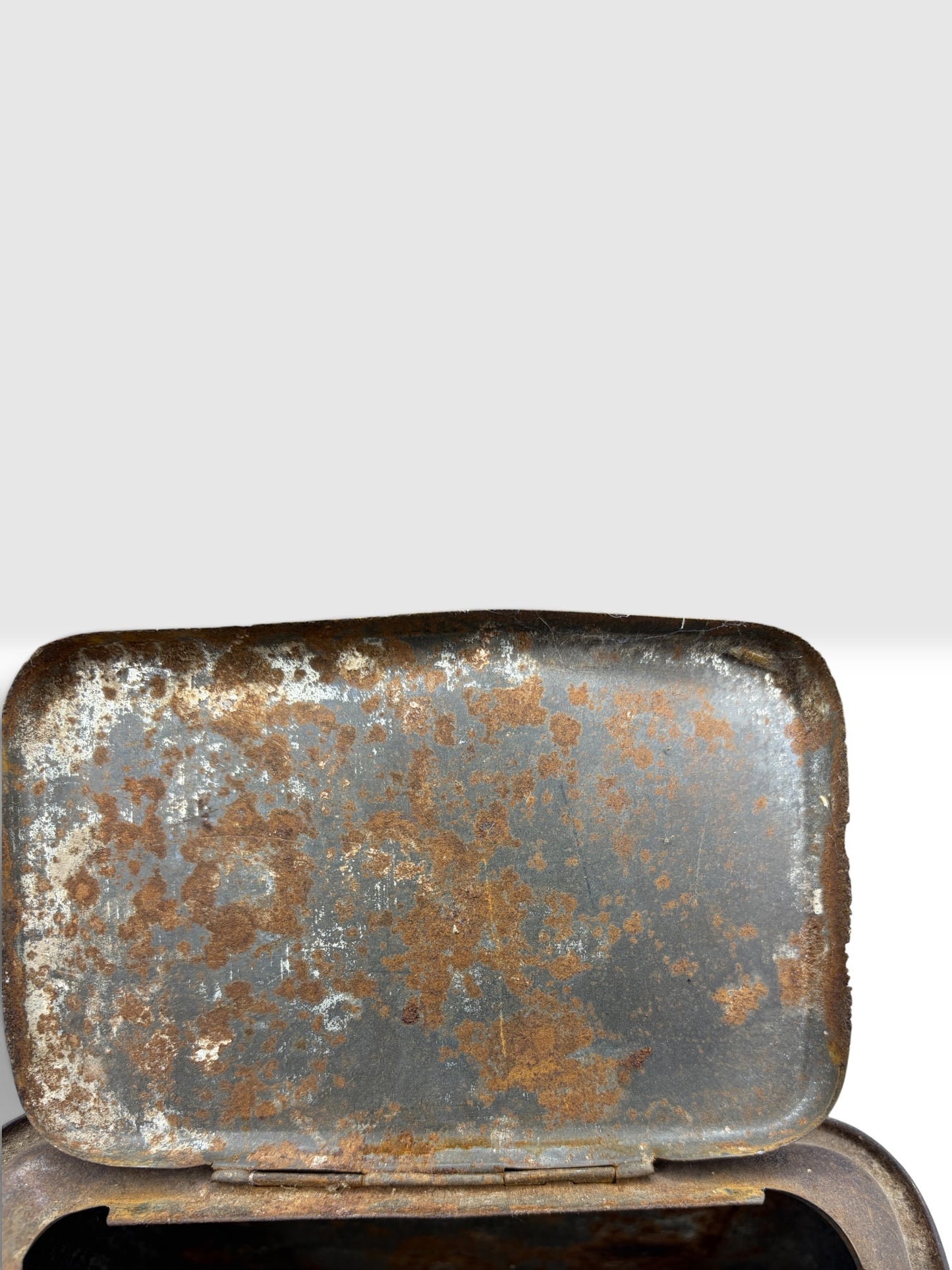 Antique Lithographed Tin Canister with Classical Figures, c. 1900–1920
