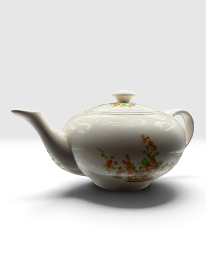 Signed Dorothy Stickney Hand-Decorated Hobby Ceramic Teapot c. 1965–1975