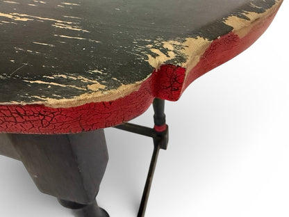 Early 20th Century Country Pub Table with Original Painted Finish