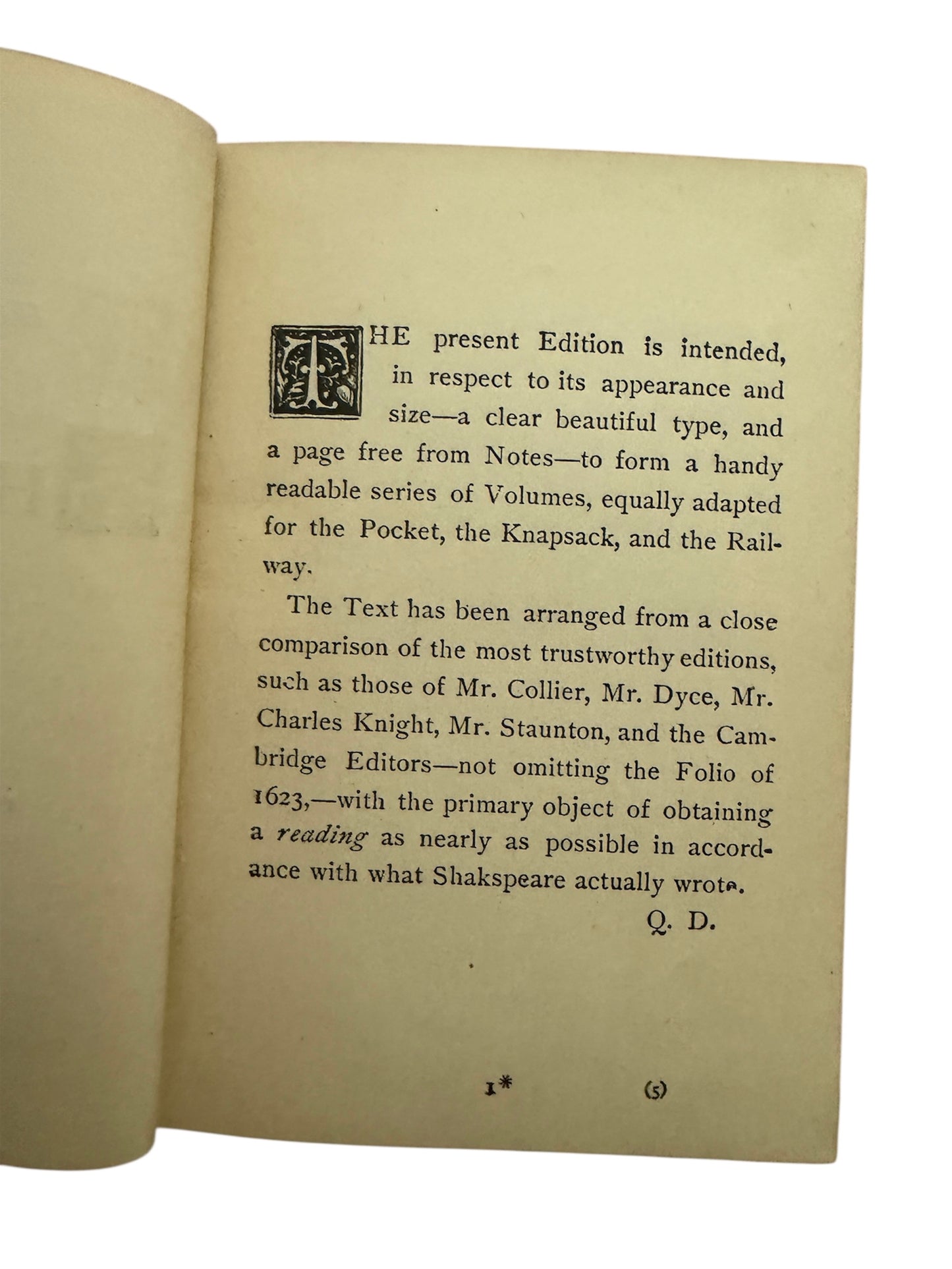 Shakespeare’s Handy-Volume Edition George Routledge & Sons, c. 1890–1910 Complete 13-Volume Antique Set