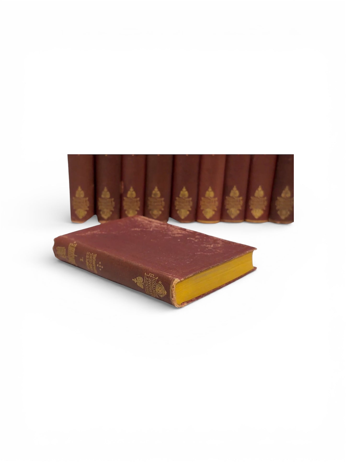 Shakespeare’s Handy-Volume Edition George Routledge & Sons, c. 1890–1910 Complete 13-Volume Antique Set