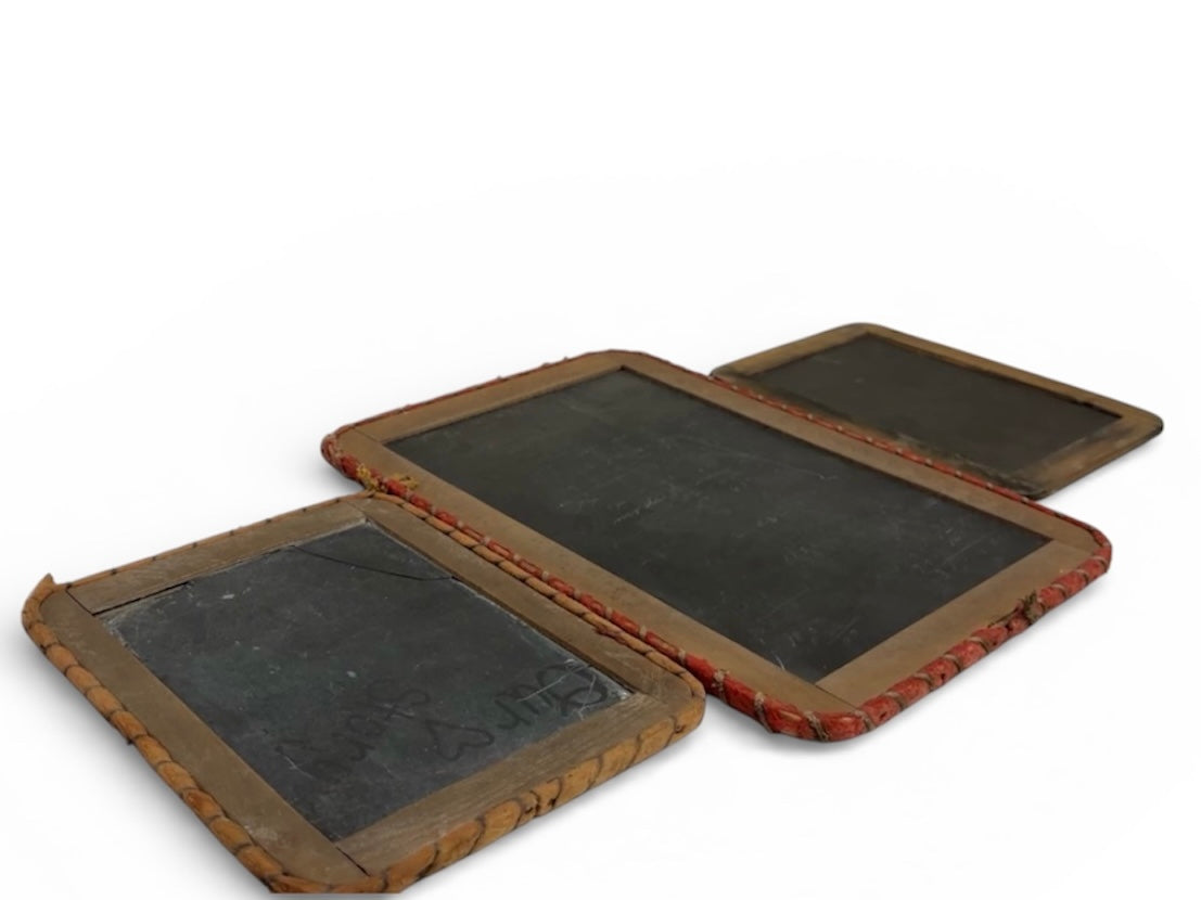 Vintage Schoolhouse Writing Slates – Early 1900s Classroom Set