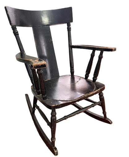 Mid-19th Century American Painted Rocking Chair, c.1850