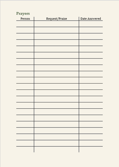 Christian Sermon Journal - Note-Taker Edition