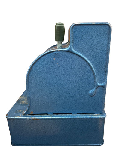 Vintage 1940s “Uncle Sam’s 3 Coin Register Bank” – Durable Toy & Novelty Co. Mechanical Coin Bank