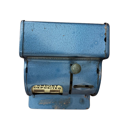 Vintage 1940s “Uncle Sam’s 3 Coin Register Bank” – Durable Toy & Novelty Co. Mechanical Coin Bank