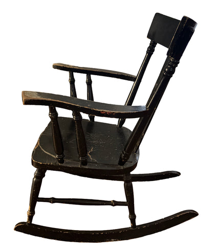 Mid-19th Century American Painted Rocking Chair, c.1850